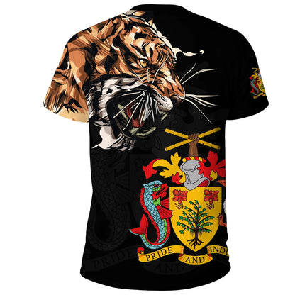 Barbados T Shirt Tiger Special Version