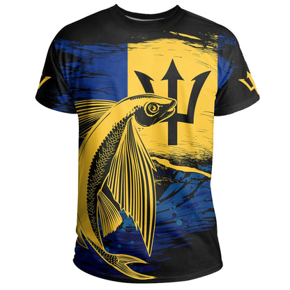 Barbados T Shirt Flying Fish