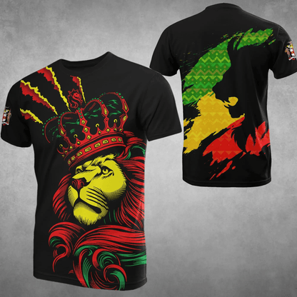 Jamaica Lion King T Shirts Bh