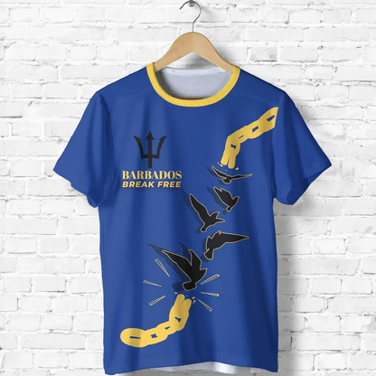 Barbados T Shirts Break Free Style