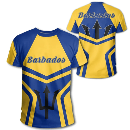 Barbados Coat Of Arms T Shirt My Style