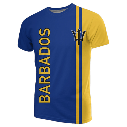 Barbados T Shirt Straight Version