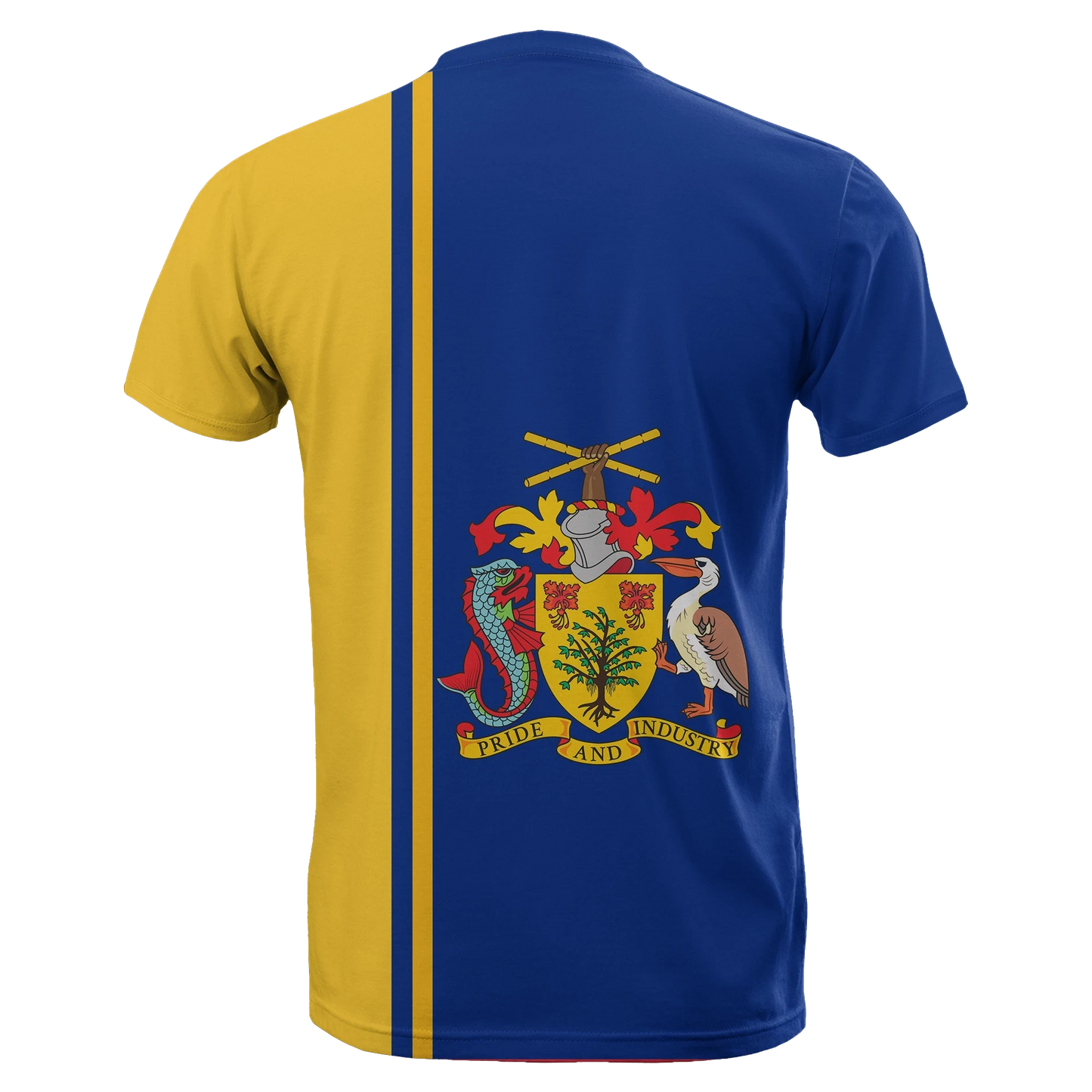 Barbados T Shirt Straight Version