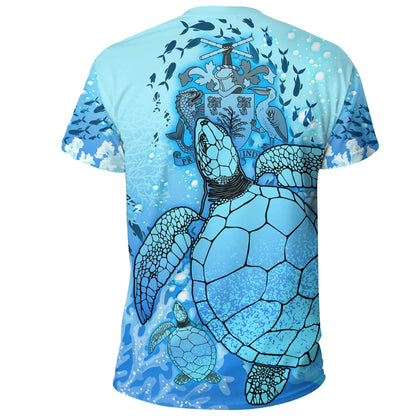Barbados T Shirt Ocean Life Women'S/Men'S