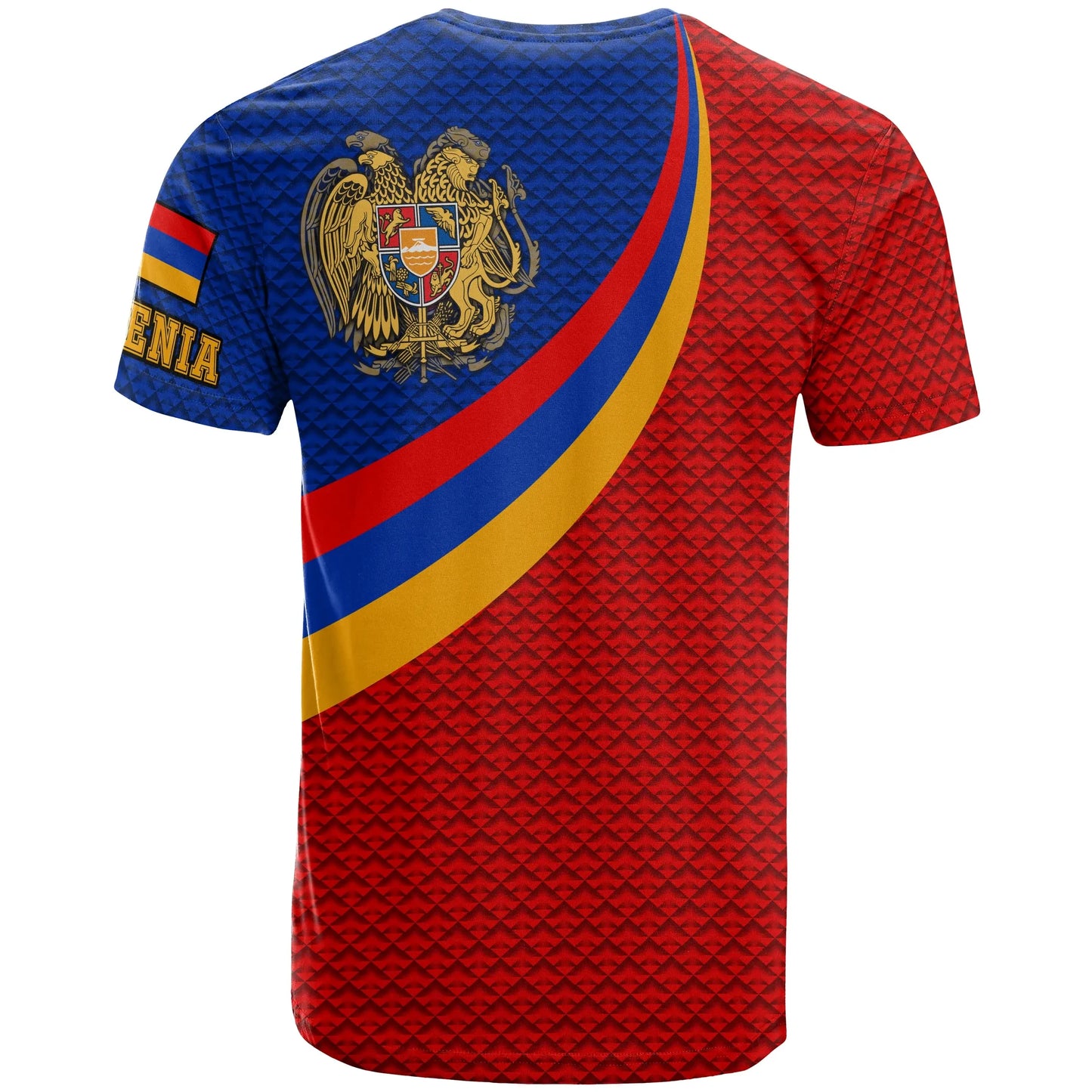 Armenia T Shirts Armenia Coat Of Arms And Flag Color