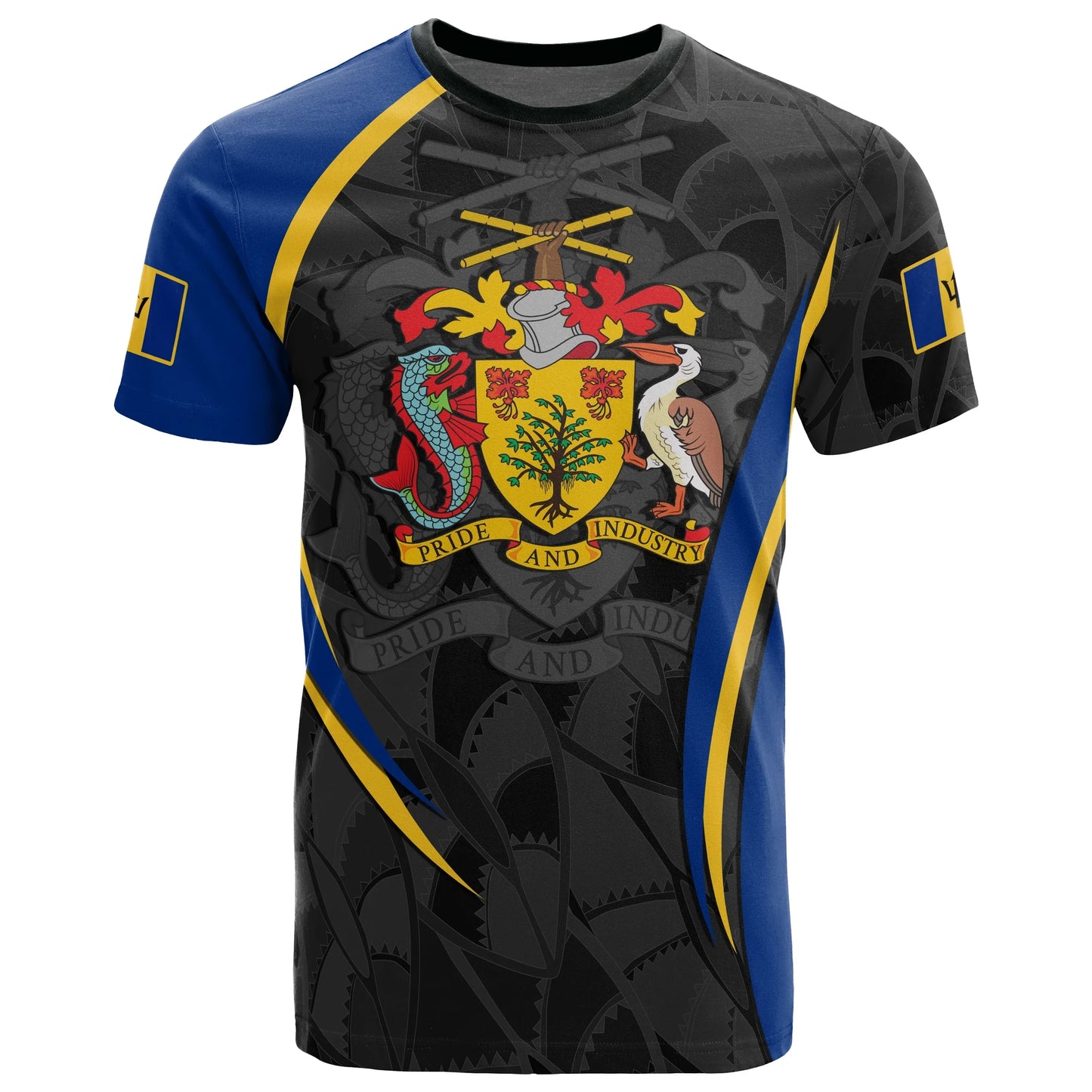 Barbados T Shirt Barbadian Spirit Original