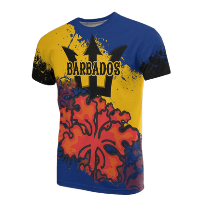 Barbados T Shirt Pride Of Barbados