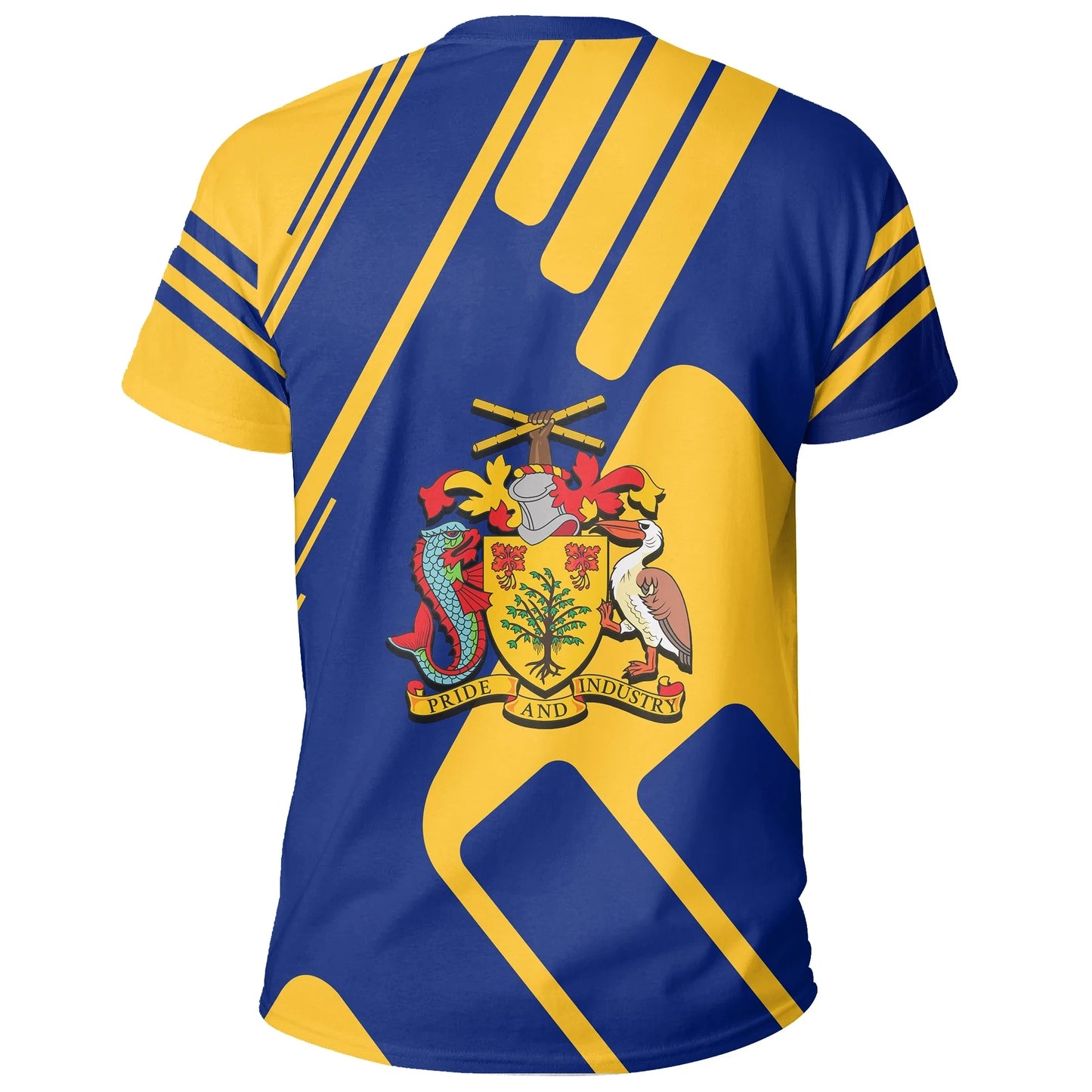 Barbados T Shirt Coat Of Arms Kt Rolster Style