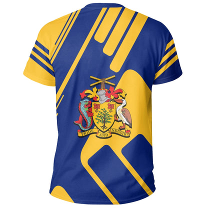 Barbados T Shirt Coat Of Arms Kt Rolster Style
