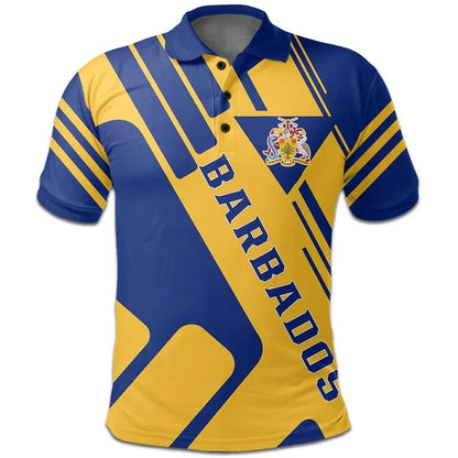 Barbados Coat Of Arms T Shirt Rockie W