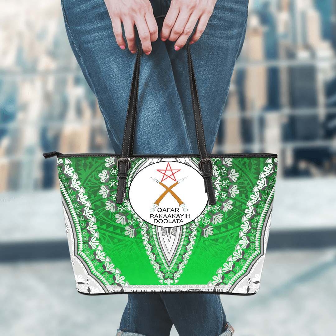 Africa Bag Afar Ethiopia National Regional State Leather Tote Bag Vintage African Dashiki