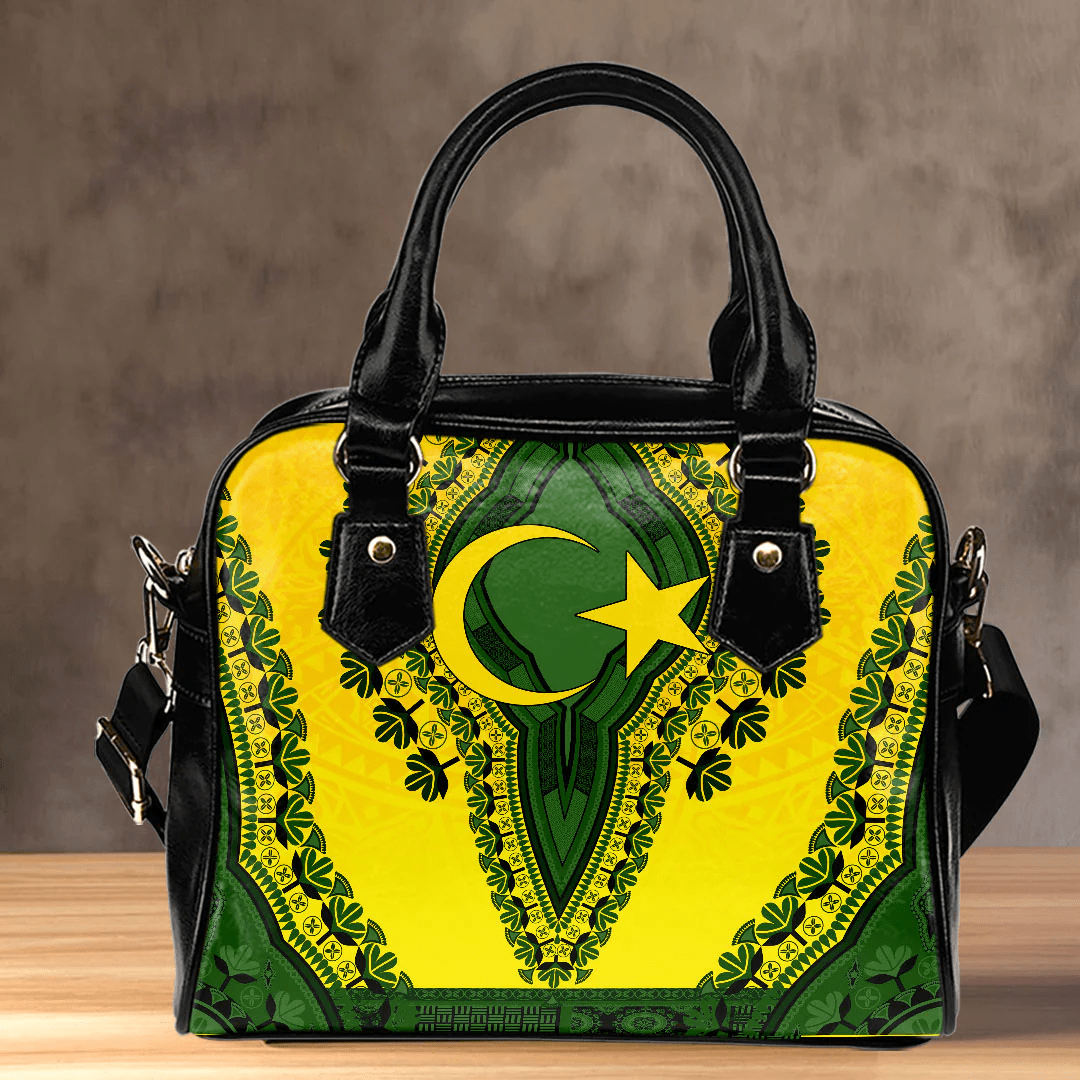 Africa Bag Gambia Yellow Version Shoulder Handbag Vintage African Dashiki