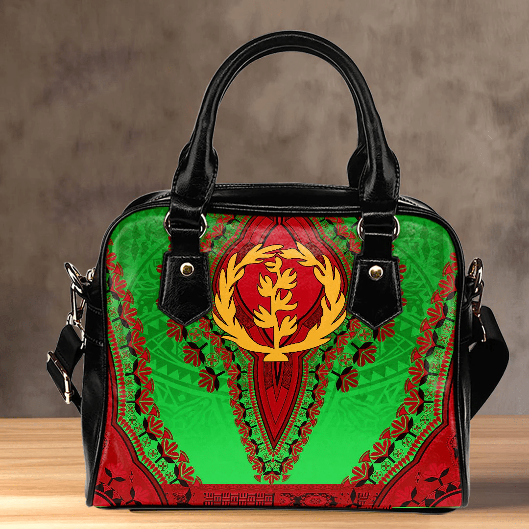 Africa Bag Eritrea Green Version Shoulder Handbag Vintage African Dashiki
