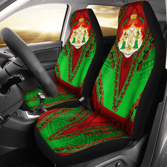 Maori 2021 Car Seat Covers Purple Aotearoa Tattoo