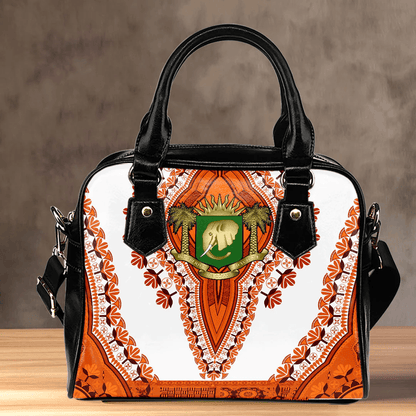 Africa Bag Ivory Coast White Version Shoulder Handbag Vintage African Dashiki