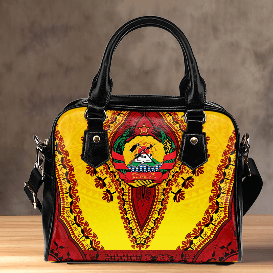 Africa Bag Mozambique Yellow Version Shoulder Handbag Vintage African Dashiki