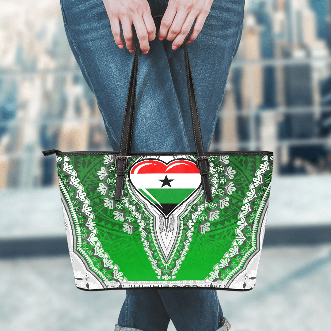 Africa Bag Gambella Ethiopia National Regional State Leather Tote Bag Vintage African Dashiki
