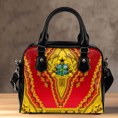 Africa Bag Ghana Red Version Shoulder Handbag Vintage African Dashiki