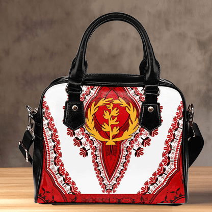 Africa Bag Eritrea White Version Shoulder Handbag Vintage African Dashiki