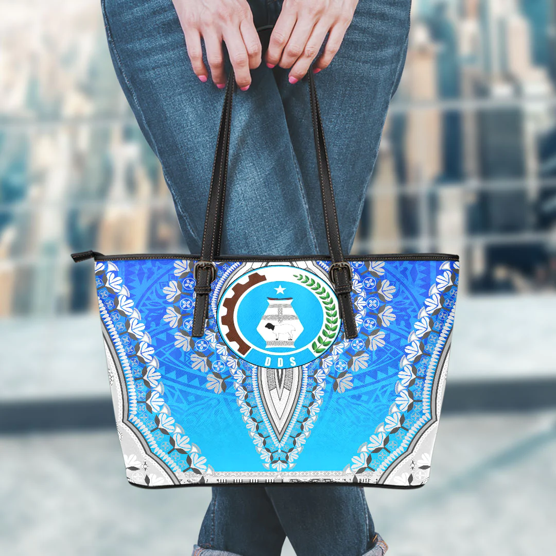 Africa Bag Somali Ethiopia National Regional State Leather Tote Bag Vintage African Dashiki