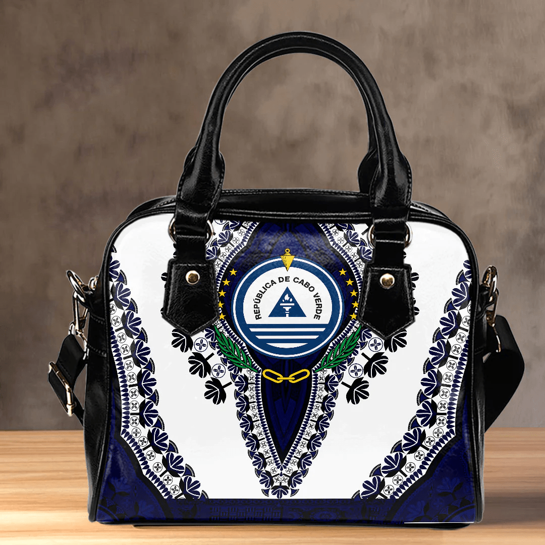 Africa Bag Cape Verde White Version Shoulder Handbag Vintage African Dashiki