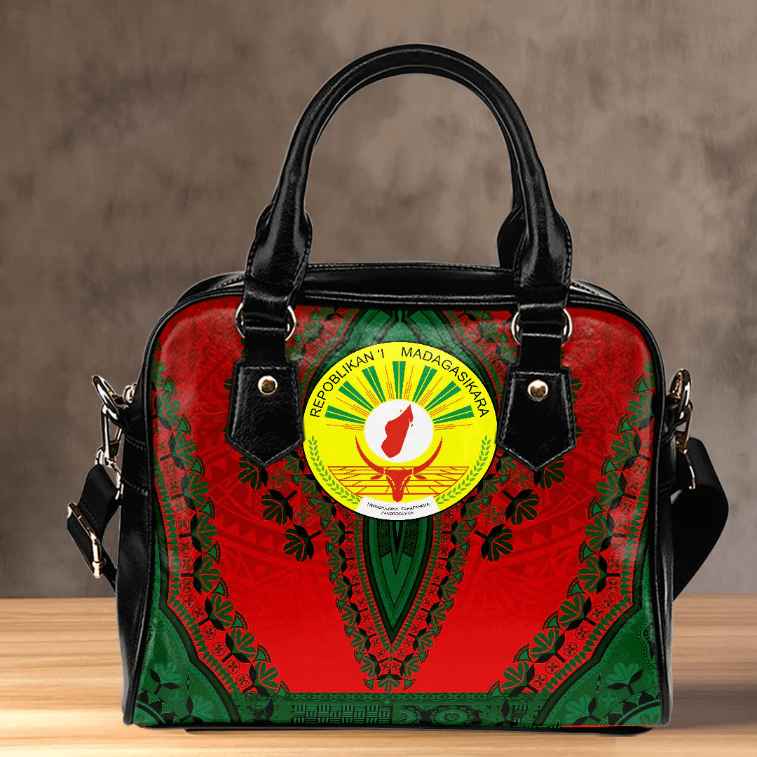Africa Bag Madagascar Shoulder Handbag Vintage African Dashiki