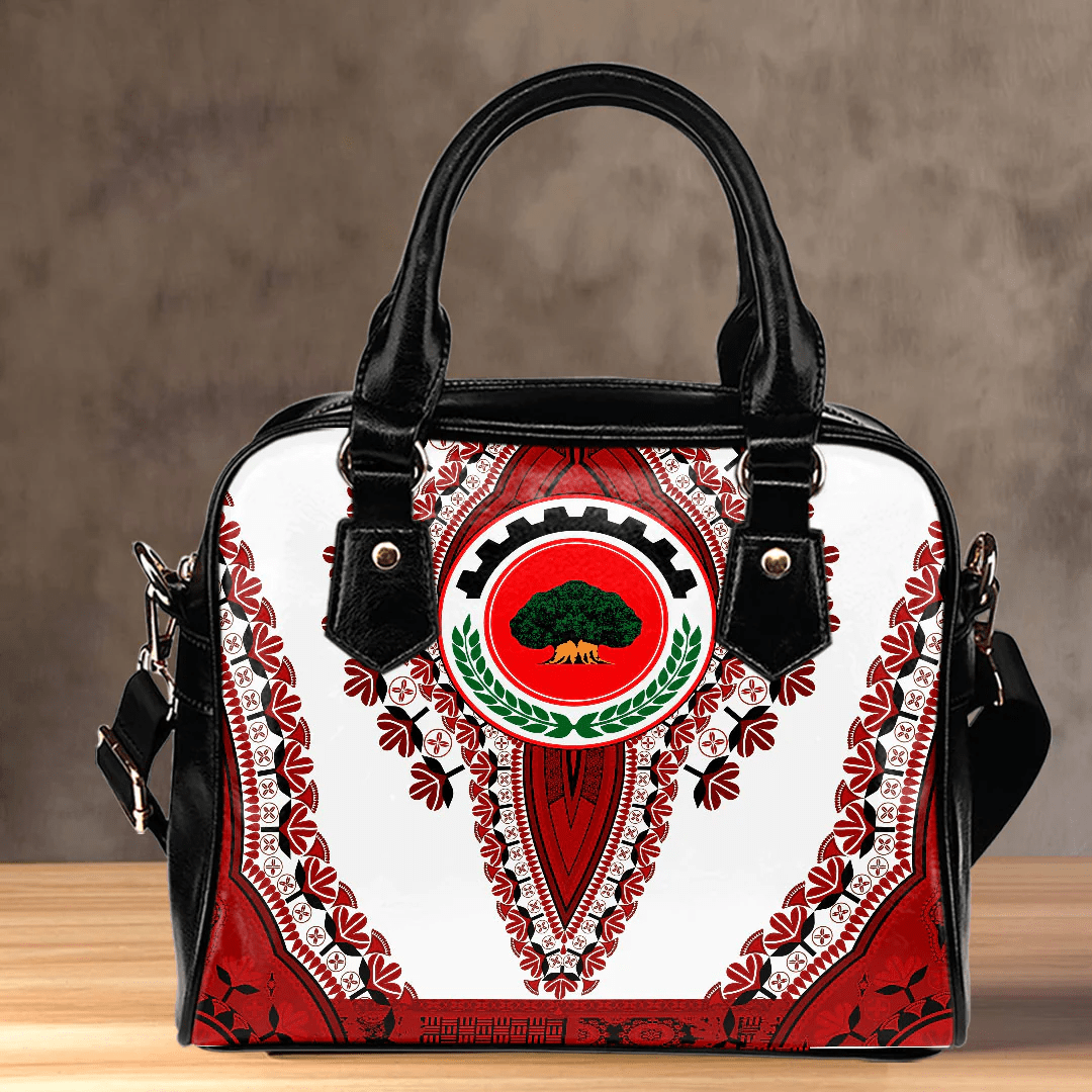 Africa Bag Oromia White Version Ethiopia National Regional State Shoulder Handbag Vintage African Dashiki