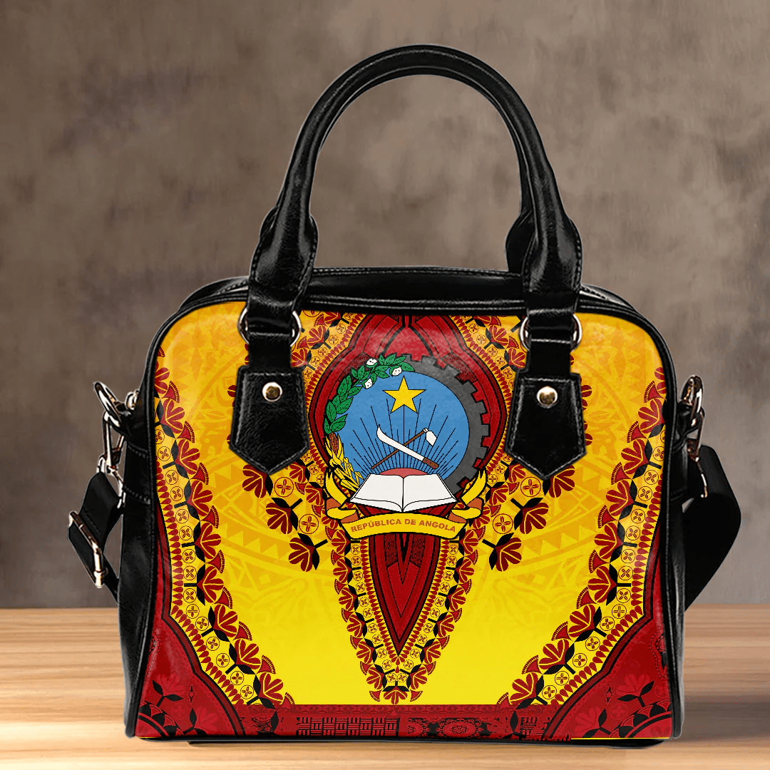 Africa Bag Angola Yellow Version Shoulder Handbag Vintage African Dashiki