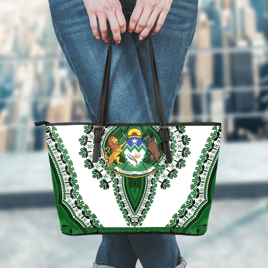 Africa Bag Kwazulu Natal Region Of South Africa Leather Tote Bag Vintage African Dashiki