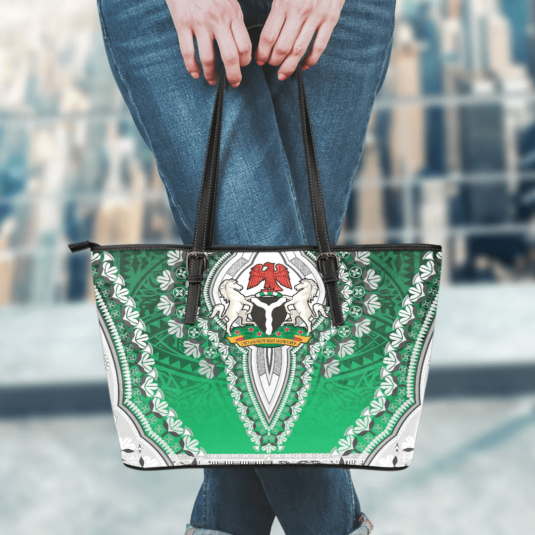 Africa Bag Nigeria Leather Tote Bag Vintage African Dashiki