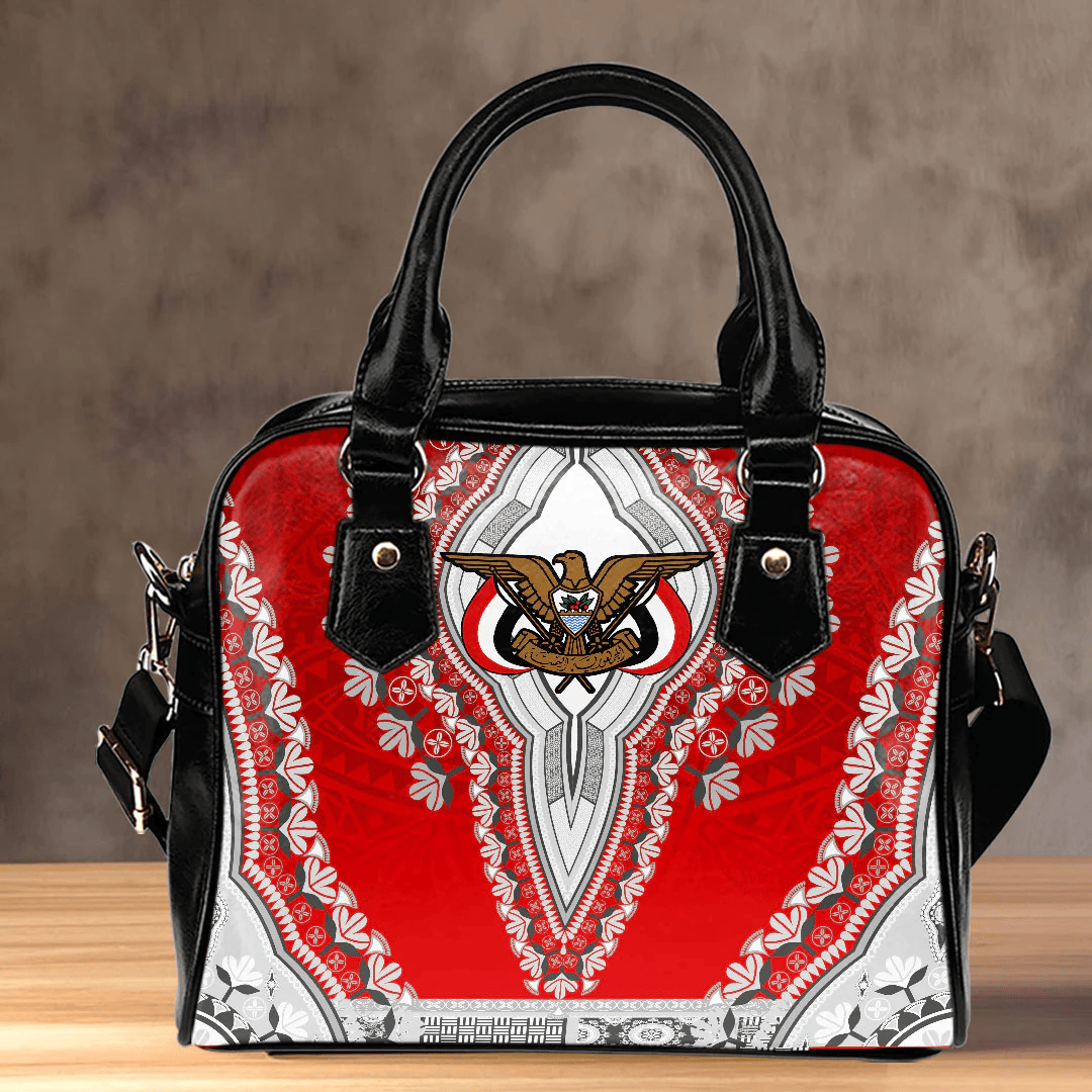 Africa Bag Yemen Red Version Shoulder Handbag Vintage African Dashiki
