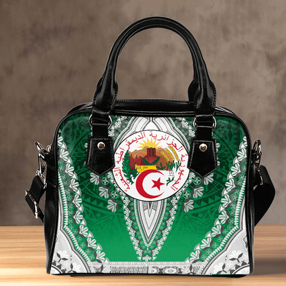 Africa Bag Algeria Green Version Shoulder Handbag Vintage African Dashiki