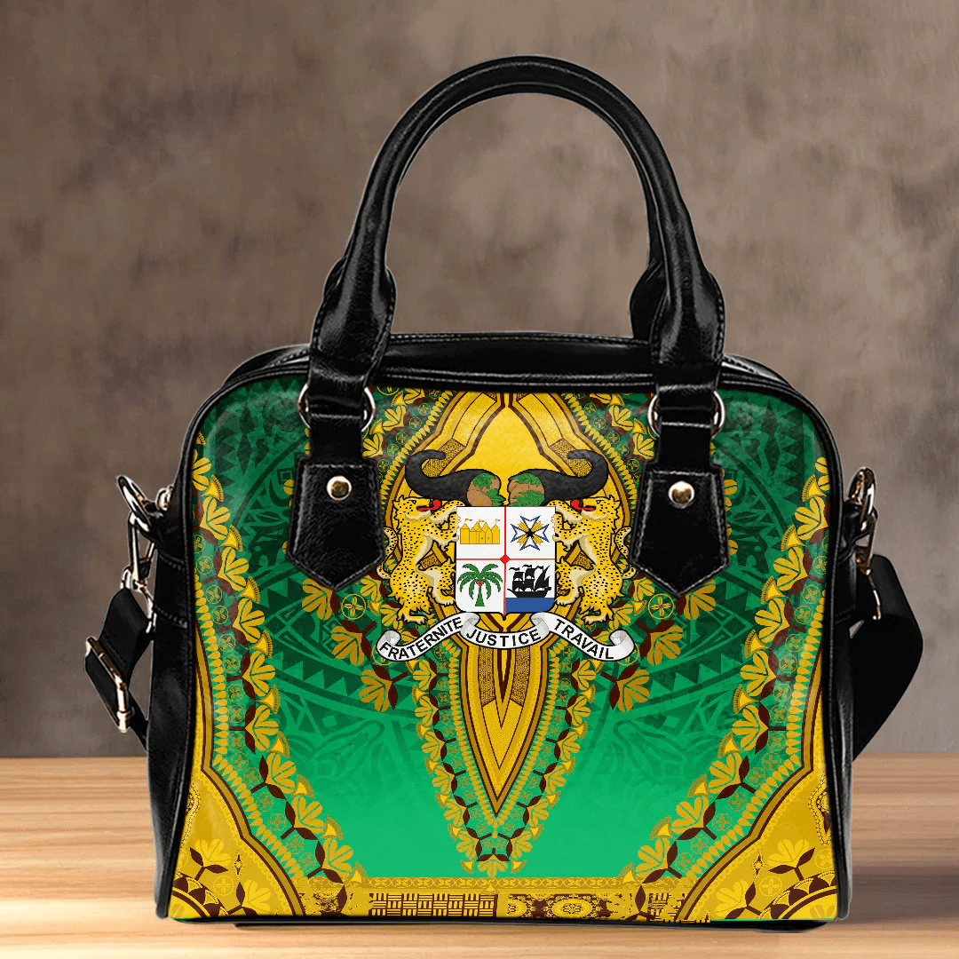 Africa Bag Benin Green Version Shoulder Handbag Vintage African Dashiki