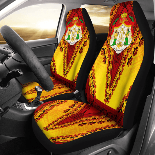 Maori 2021 Car Seat Covers Purple Aotearoa Tattoo