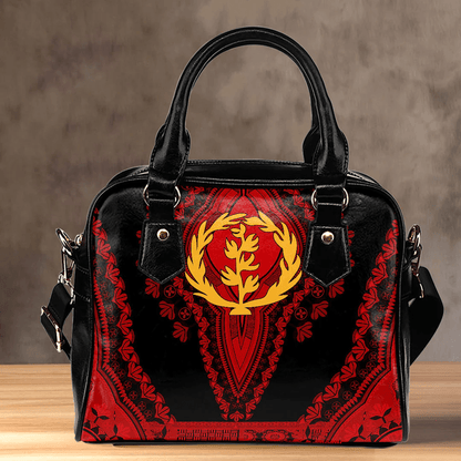 Africa Bag Eritrea Black Version Shoulder Handbag Vintage African Dashiki