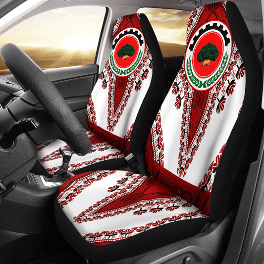 Maori 2021 Car Seat Covers Purple Aotearoa Tattoo