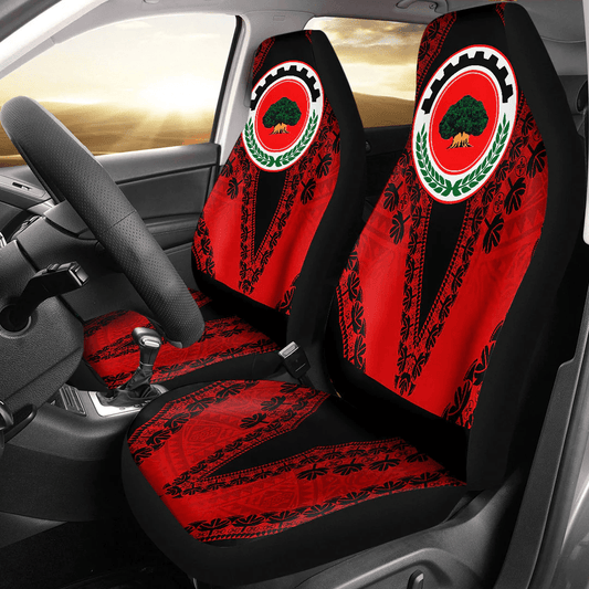 Maori 2021 Car Seat Covers Purple Aotearoa Tattoo