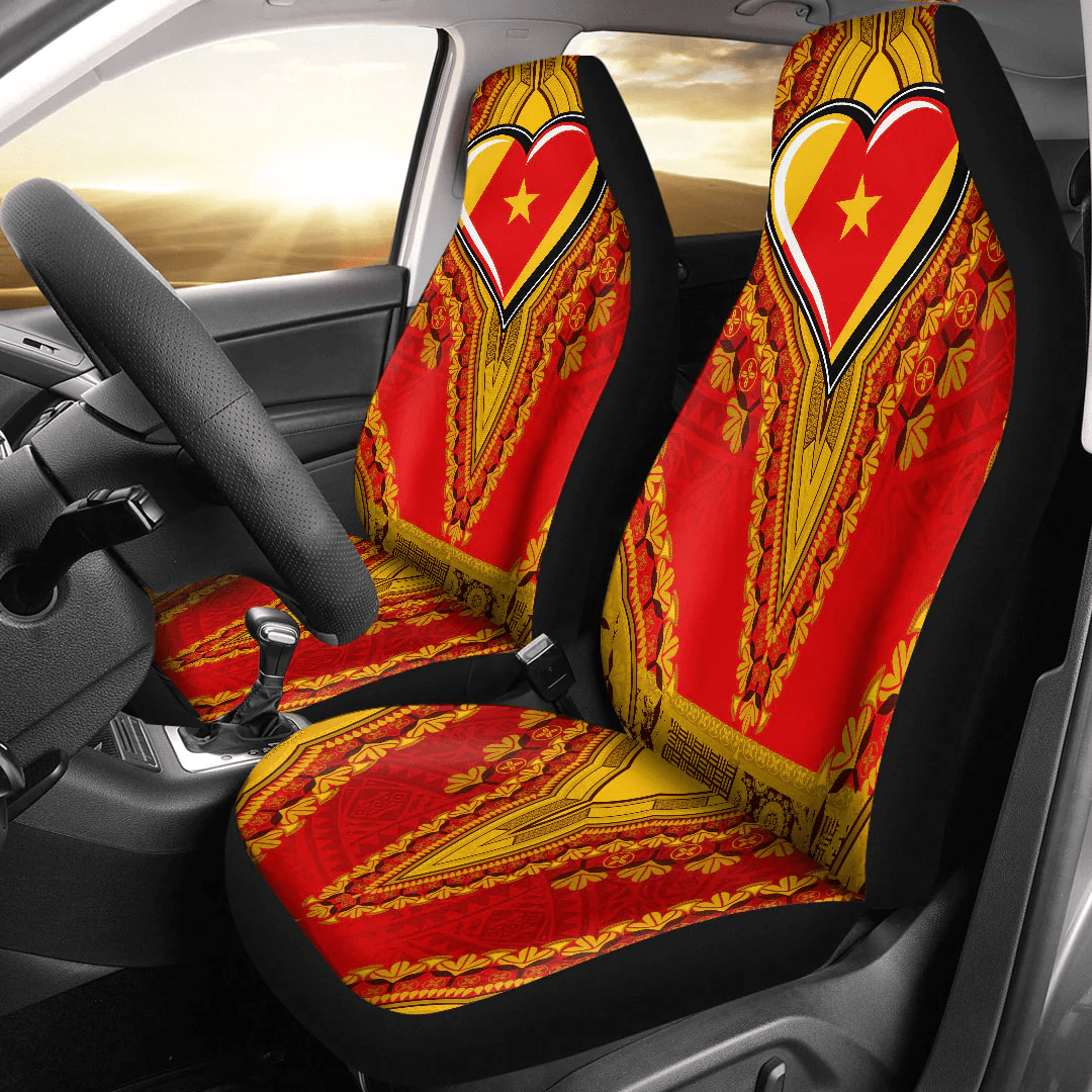 Maori 2021 Car Seat Covers Purple Aotearoa Tattoo