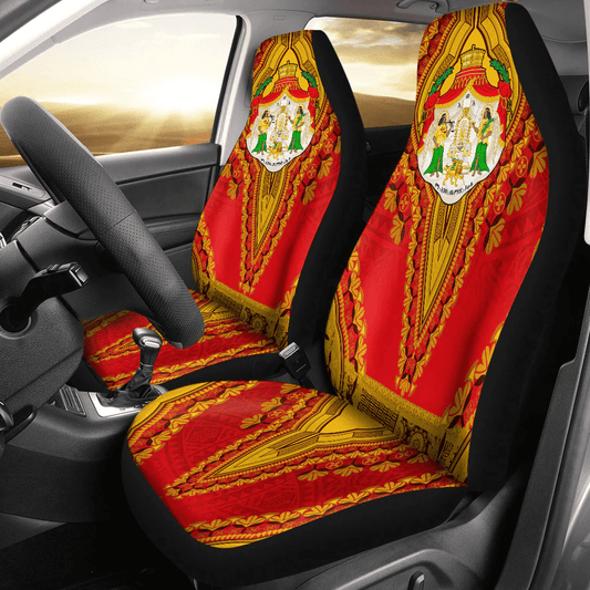 Maori 2021 Car Seat Covers Purple Aotearoa Tattoo