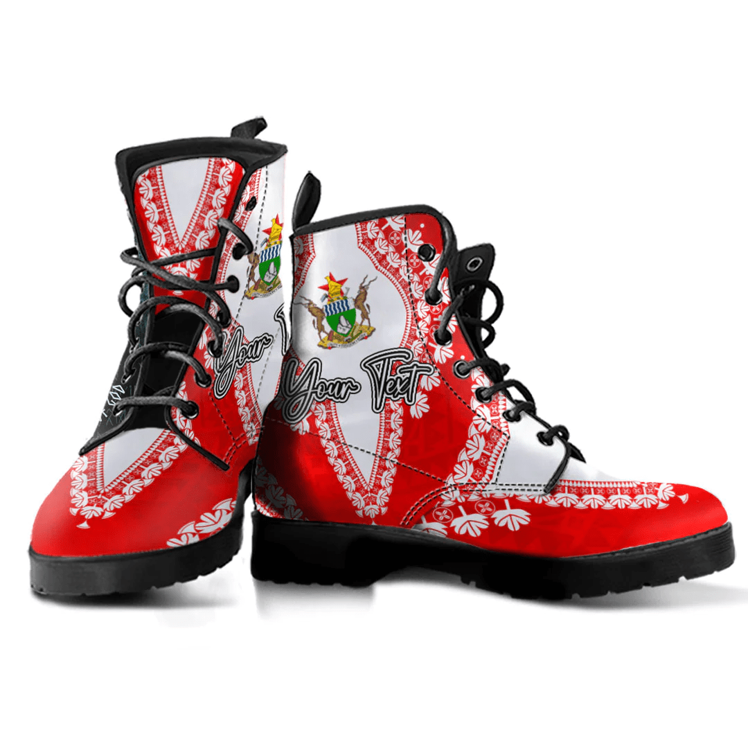 Africa Boots Sudan Leather Boots Vintage African Dashiki
