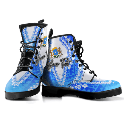 Africa Boots Somalia Leather Boots Vintage African Dashiki