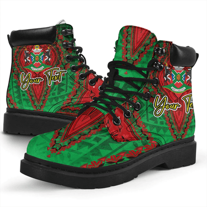 Africa Boots North West Region of South Africa All Season Boots Vintage African Dashiki