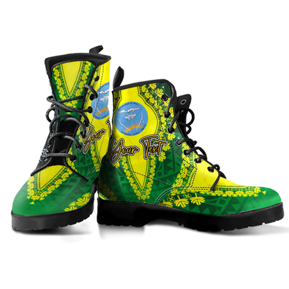 Africa Boots Mali Leather Boots Vintage African Dashiki