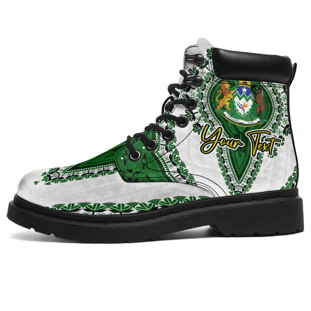 Africa Boots KwaZulu Natal Region of South Africa All Season Boots Vintage African Dashiki