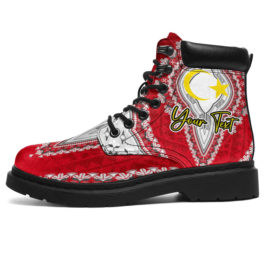 Africa Boots Gambia All Season Boots Vintage African Dashiki