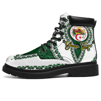 Africa Boots Algeria All Season Boots Vintage African Dashiki