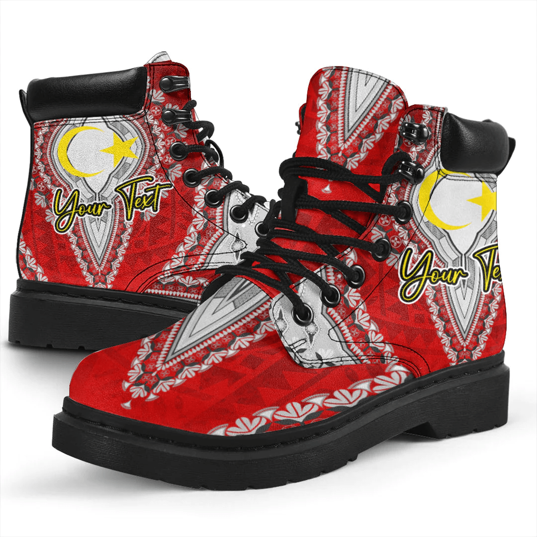 Africa Boots Libya All Season Boots Vintage African Dashiki