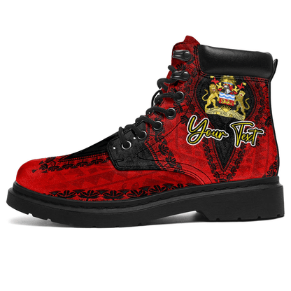 Africa Boots Malawi All Season Boots Vintage African Dashiki