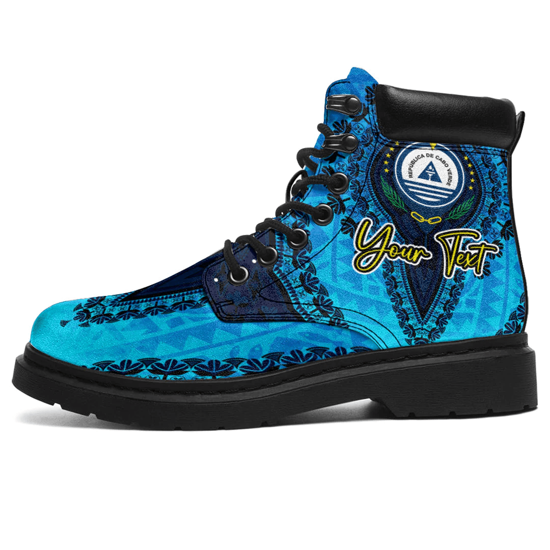 Africa Boots Cape Verde Special Version All Season Boots Vintage African Dashiki