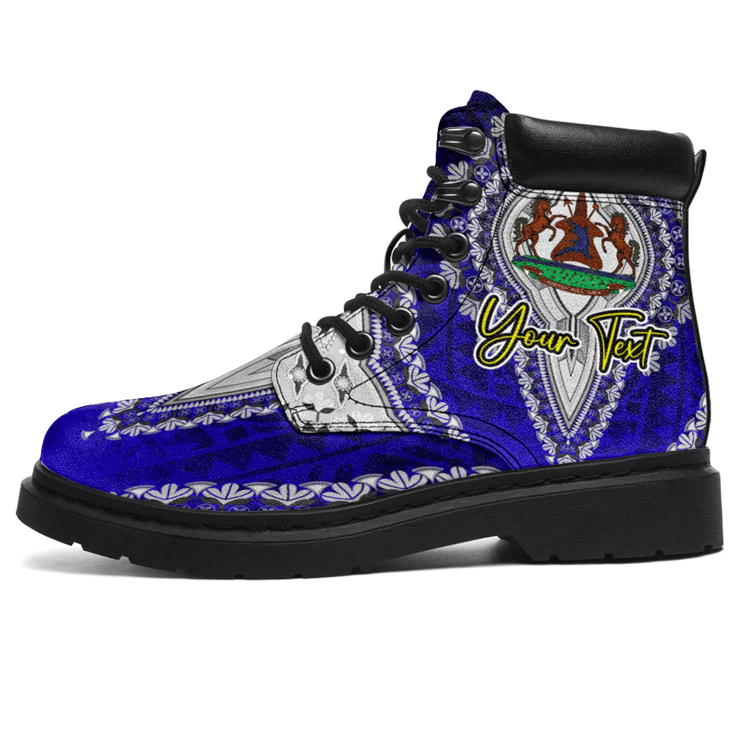Africa Boots Lesotho All Season Boots Vintage African Dashiki